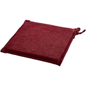 HOME STORY Stuhlkissen Melina | rot | 40 cm | 5 cm |