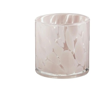 HOME STORY Teelichtglas - rosa/pink - Glas - 10 cm - 10.0 | Möbel Kraft