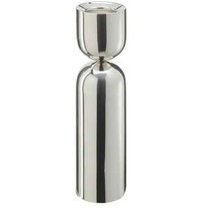 HOME STORY Teelichthalter - silber - Edelstahl - 26 cm - 6.0 | Möbel Kraft