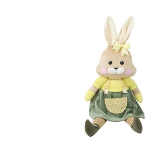 HOME STORY Türstopper Hase - grün - Polyester,Eisen,Sand,Kunststoff - 15 cm - 60 cm | Möbel Kraft