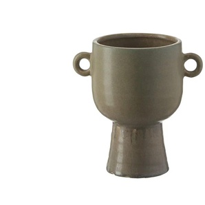 HOME STORY Übertopf - braun - Steinzeug - 18,5 cm - 17.5 | Möbel Kraft