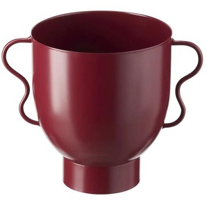 HOME STORY Übertopf - rot - Eisen - 16 cm - 20.0 | Möbel Kraft