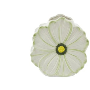 HOME STORY Vase Blume - weiß - Steinzeug - 15,8 cm - 16 cm - cm 9,0 | Möbel Kraft