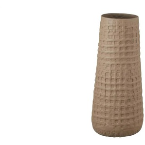 HOME STORY Vase - braun - Aluminium - 34 cm - 15.0 | Möbel Kraft