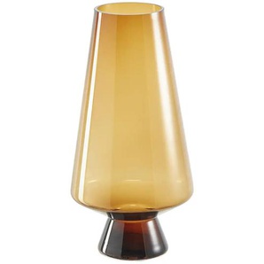 HOME STORY Vase - braun - Glas - 35 cm - 17.0 | Möbel Kraft