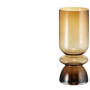 HOME STORY Vase - braun - Glas - 36 cm - 14.5 | Möbel Kraft