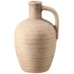 HOME STORY Vase - braun - Steinzeug - 27,5 cm - 17.5 | Möbel Kraft