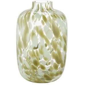 HOME STORY Vase - gelb - Glas - 27 cm - 18.0 | Möbel Kraft