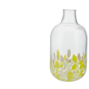 HOME STORY Vase - gelb - Glas - 29,5 cm - 16.0 | Möbel Kraft