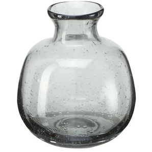 HOME STORY Vase - grau - Glas - 10,5 cm - 10.0 | Möbel Kraft