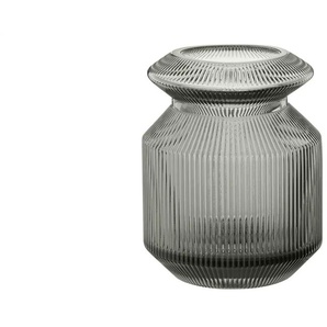 HOME STORY Vase - grau - Glas - 12 cm - 16 cm | Möbel Kraft