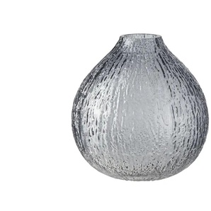 HOME STORY Vase - grau - Glas - 14,6 cm - 14.0 | Möbel Kraft