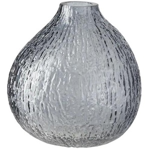 HOME STORY Vase - grau - Glas - 17,5 cm - 17.0 | Möbel Kraft