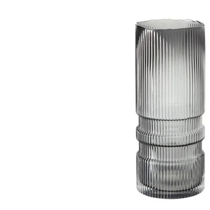 HOME STORY Vase - grau - Glas - 30 cm - 12.0 | Möbel Kraft
