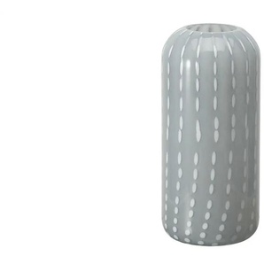 HOME STORY Vase - grau - Glas - 33 cm - 15.0 | Möbel Kraft