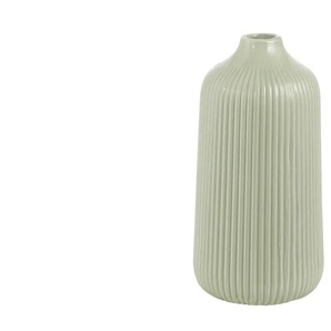 HOME STORY Vase - grün - Dolomite - 20 cm - 10.0 | Möbel Kraft