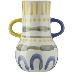 HOME STORY Vase - mehrfarbig - Steingut - 12,3 cm - 20 cm | Möbel Kraft