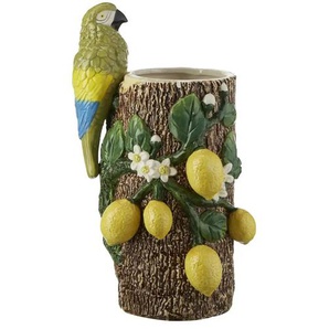 HOME STORY Vase Papagei - mehrfarbig - Dolomite - 17 cm - 29 cm - cm 14,0 | Möbel Kraft