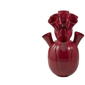 HOME STORY Vase - rot - Eisen - 47 cm - 22.0 | Möbel Kraft