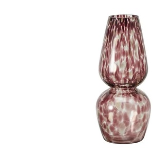 HOME STORY Vase - rot - Glas - 34 cm - 15.0 | Möbel Kraft