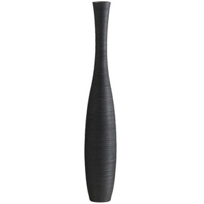 HOME STORY Vase - schwarz - Polyresin (Kunstharz) - 105 cm - 17.0 | Möbel Kraft