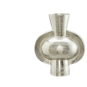 HOME STORY Vase - silber - Aluminium - 33 cm - 39 cm - cm 17,0 | Möbel Kraft