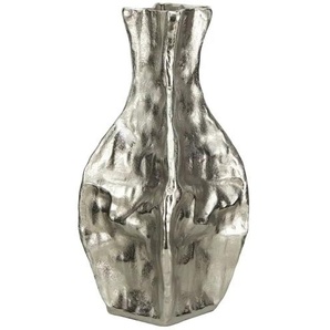 HOME STORY Vase - silber - Aluminium - 49 cm - 21.0 | Möbel Kraft