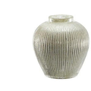 HOME STORY Vase - silber - Glas - 18,5 cm - 17.5 | Möbel Kraft