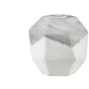 HOME STORY Vase - weiß - Glas - 18 cm - 17 cm - cm 16,0 | Möbel Kraft