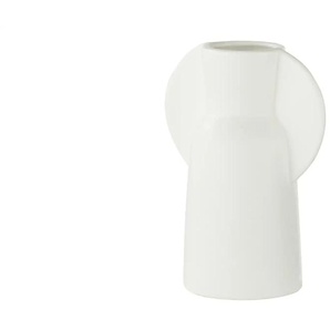 HOME STORY Vase - weiß - Porzellan - 7,5 cm - 15,5 cm | Möbel Kraft