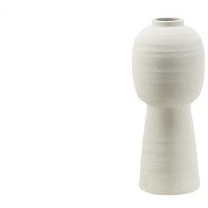HOME STORY Vase   ¦ weiß ¦ Terracotta ¦ Maße (cm): H: 50  Ø: 21.5