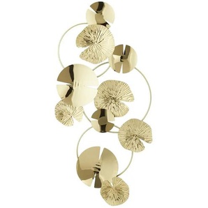 HOME STORY Wanddekoration - gold - Metall - 57,2 cm - 5,1 cm | Möbel Kraft