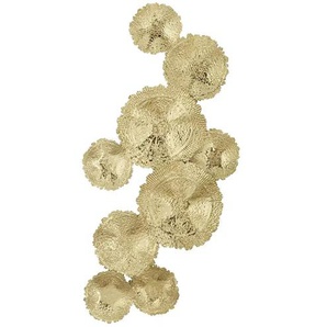HOME STORY Wanddekoration - gold - Metall - 57,8 cm - 6,4 cm | Möbel Kraft