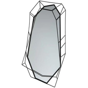 HOME STORY Wandspiegel - schwarz - Metall,Glas - 85,1 cm - 5,7 cm | Möbel Kraft