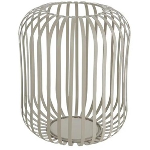 HOME STORY Windlicht - creme - Metall - 26 cm - 23.5 | Möbel Kraft