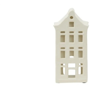 HOME STORY Windlicht Haus - creme - Aluminium - 10 cm - 20,5 cm - cm 6,5 | Möbel Kraft