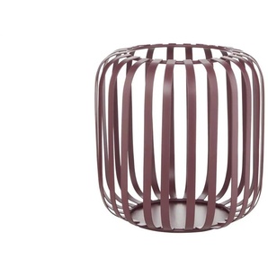 HOME STORY Windlicht - lila/violett - Metall - 14,5 cm - 13.8 | Möbel Kraft
