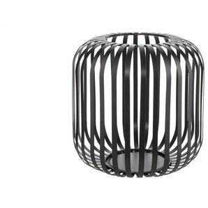 HOME STORY Windlicht - schwarz - Metall - 18,5 cm - 19.0 | Möbel Kraft