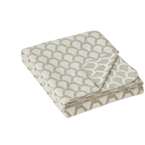 HOME STORY Wohndecke  Aileen ¦ creme ¦ Maße (cm): B: 150