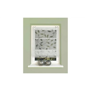 HOME Wohnideen Magnetrollo | grau | 60 cm |