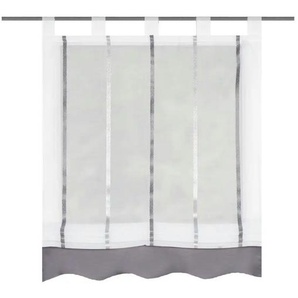 HOME Wohnideen Raffrollo | grau | 140 cm |