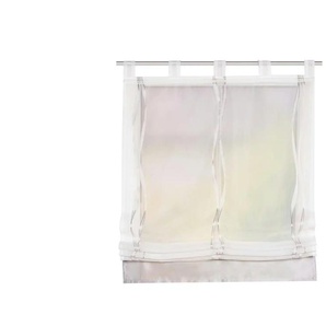 HOME Wohnideen Raffrollo | silber | 80 cm |