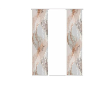 HOME Wohnideen Schiebevorhang 6er-Set | kupfer | 60 cm | 245 cm |