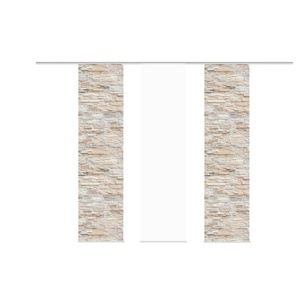 HOME Wohnideen Schiebevorhang - beige - Materialmix - 60 cm | Möbel Kraft