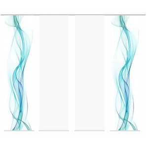 HOME Wohnideen Schiebevorhang | blau | 60 cm |