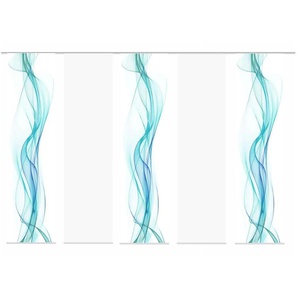 HOME Wohnideen Schiebevorhang | blau | 60 cm |