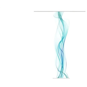 HOME Wohnideen Schiebevorhang | blau | 60 cm |