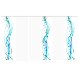 HOME Wohnideen Schiebevorhang | blau | 60 cm |