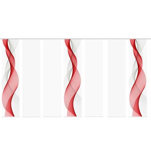 HOME Wohnideen Schiebevorhang | rot | 60 cm |