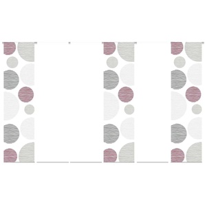 HOME Wohnideen Schiebevorhang - rot - Materialmix - 60 cm - 245 cm | Möbel Kraft
